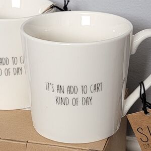 NWT! Set of 2! It's an Add to Cart Kind of Day